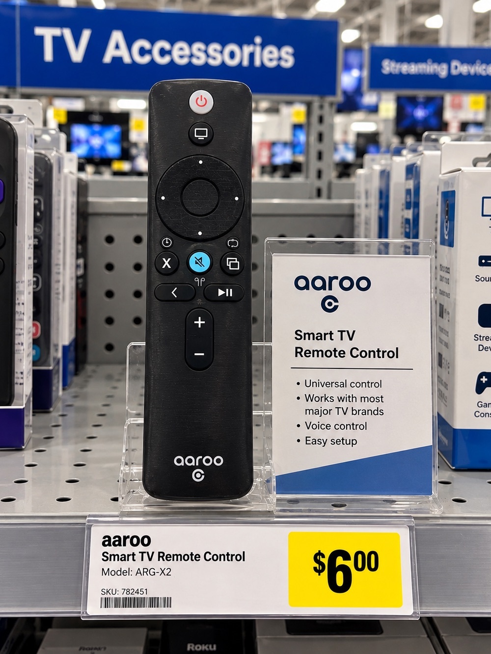 Aaroo AppleTV Universal Remote